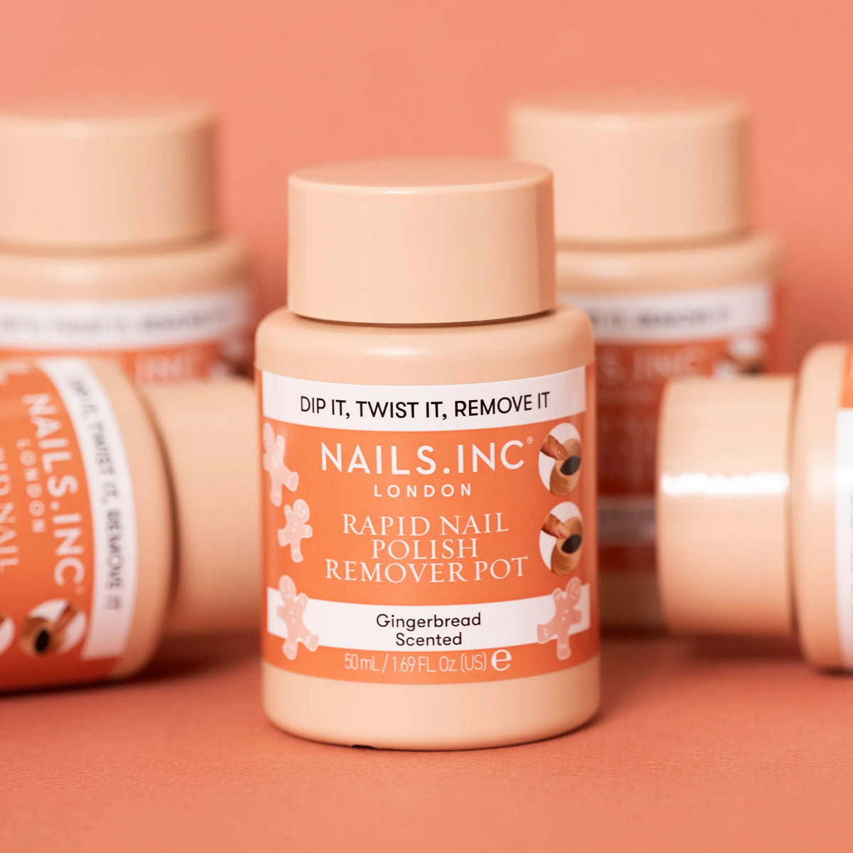 リムーバー ポット ジンジャー ブレンド センテッド｜ NAILS INC