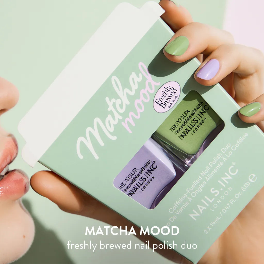 3月19日(水)数量限定発売｜MATCHA MOOD freshly brewed nail polish duo