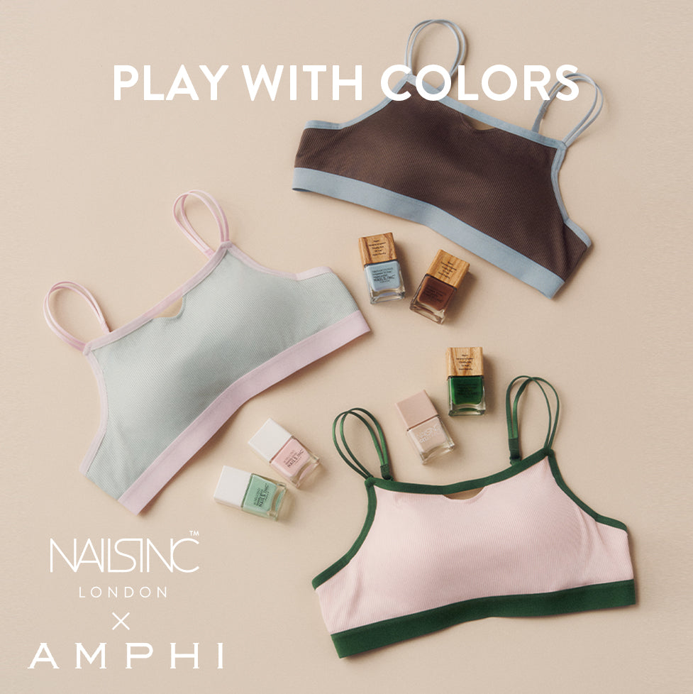 NAILS INC×AMPHI ブラ&ショーツセット ブラウン - メルカリ