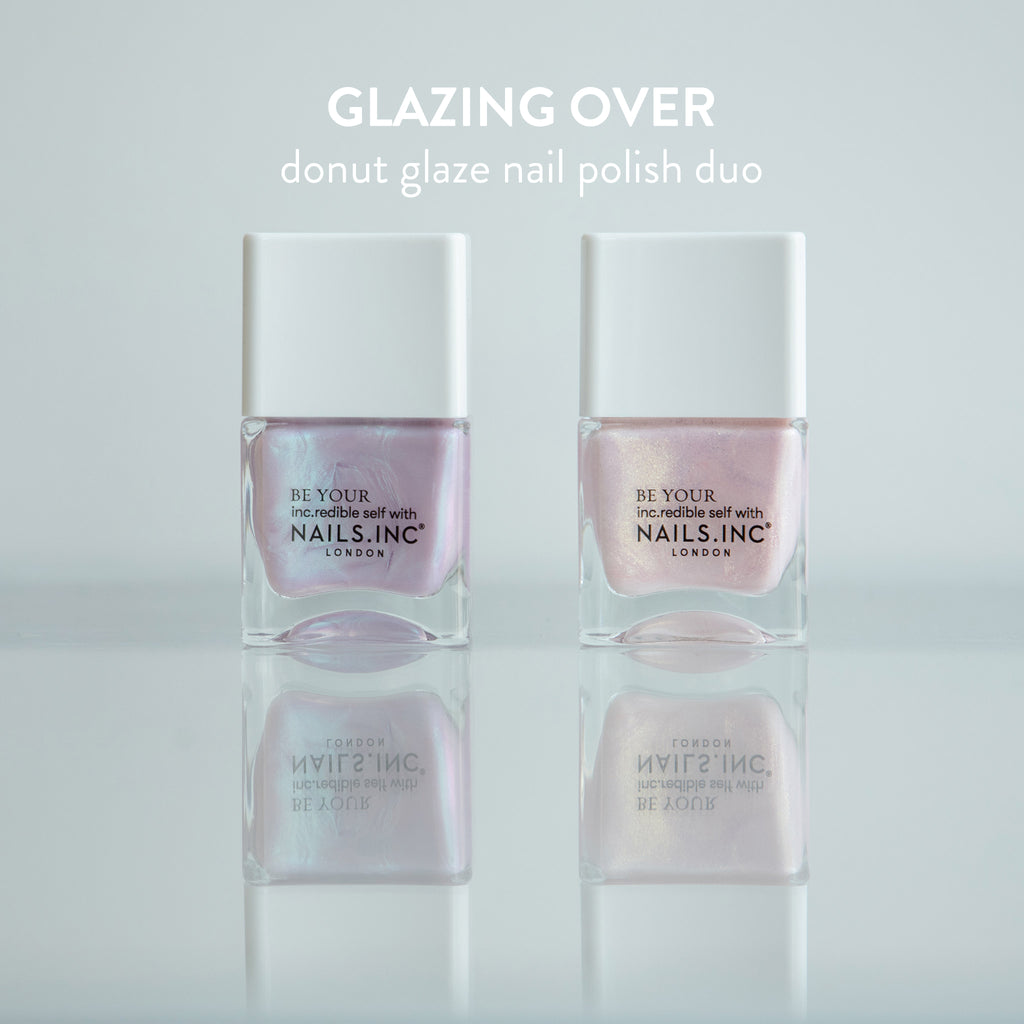 GLAZING OVER nail polish duo｜指先にひとさじの甘さを。
