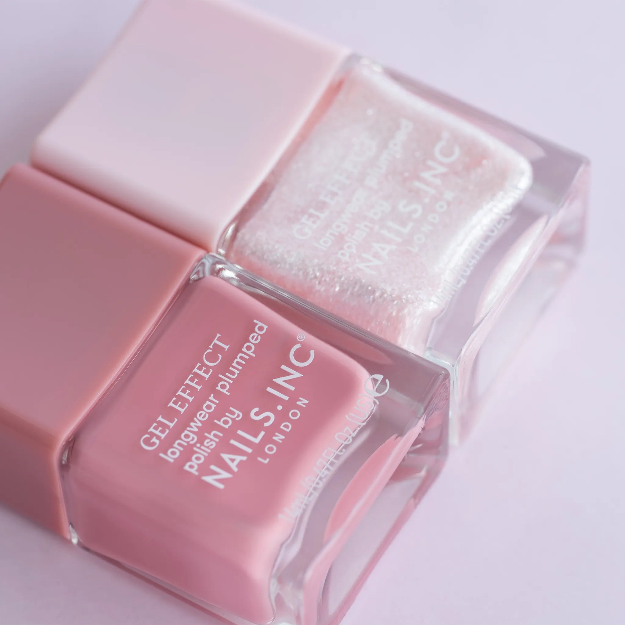 ジェルエフェクト　ラブピンクデュオ　NAILS INC. ネイルカラー 2本 1月21日(水)数量限定発売｜指先から高揚感をもたらし自愛に満ちた