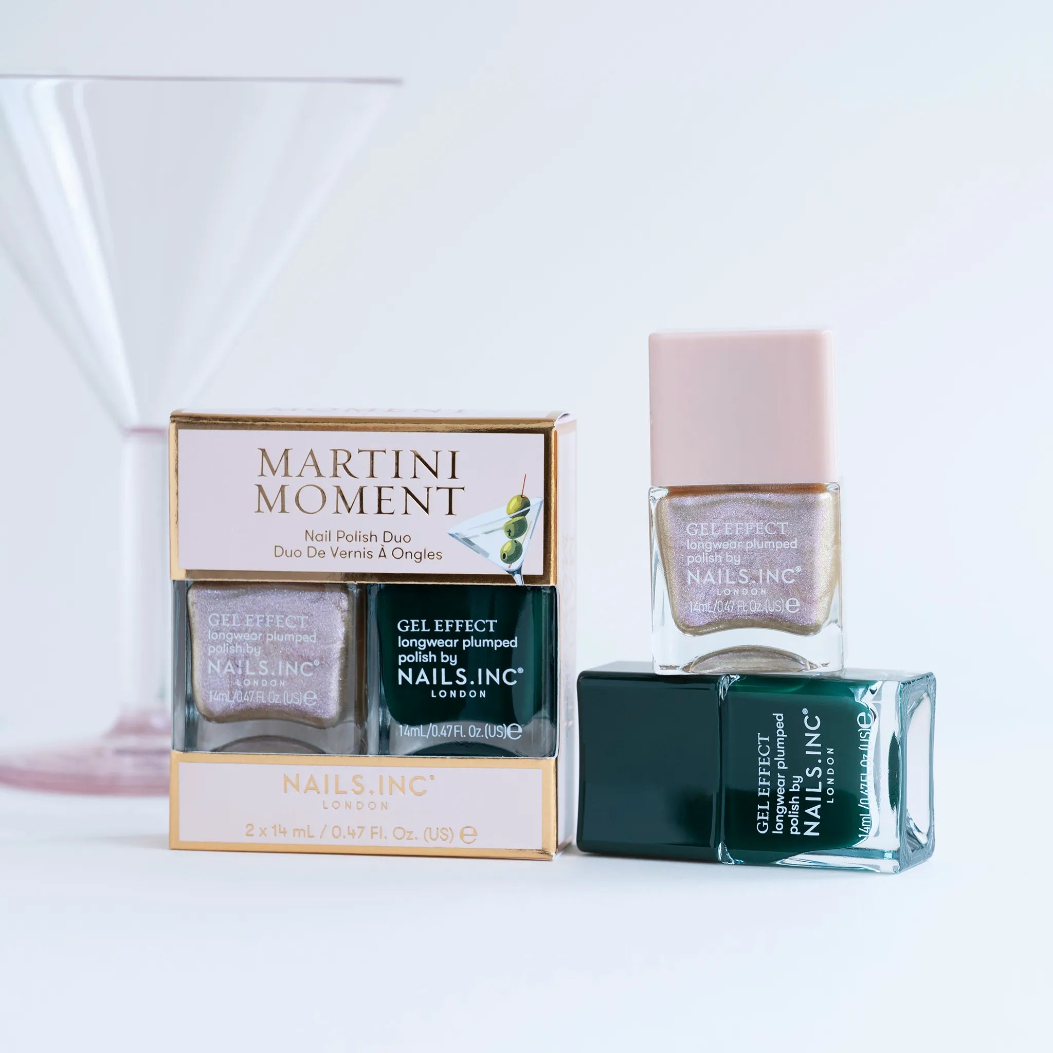 ジェルエフェクト マティーニ モーメント デュオ キット | NAILS INC