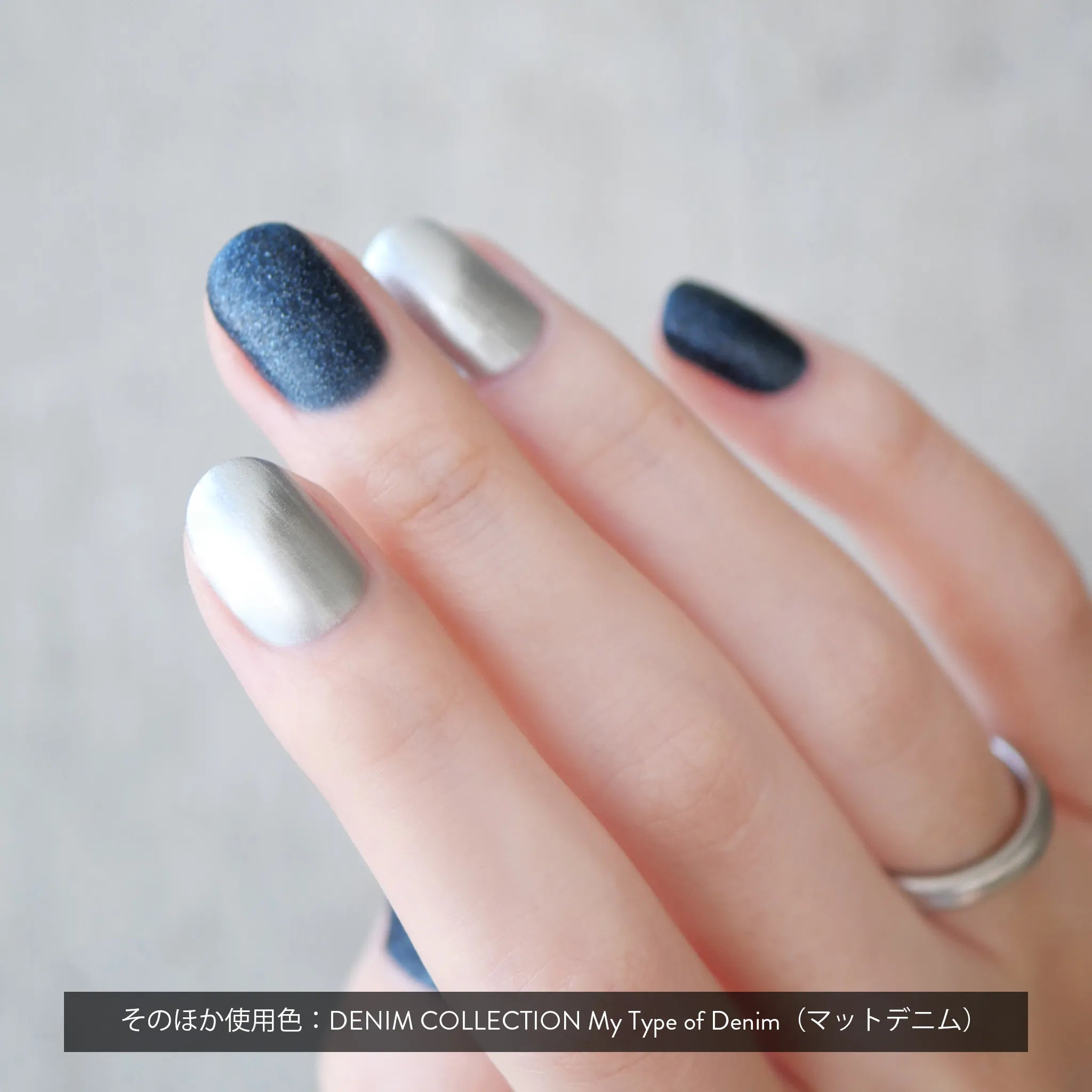 ネイルズインク ネイルズ インク25年春ネイル、“虹色ハート”のホログラムが輝く「愛の