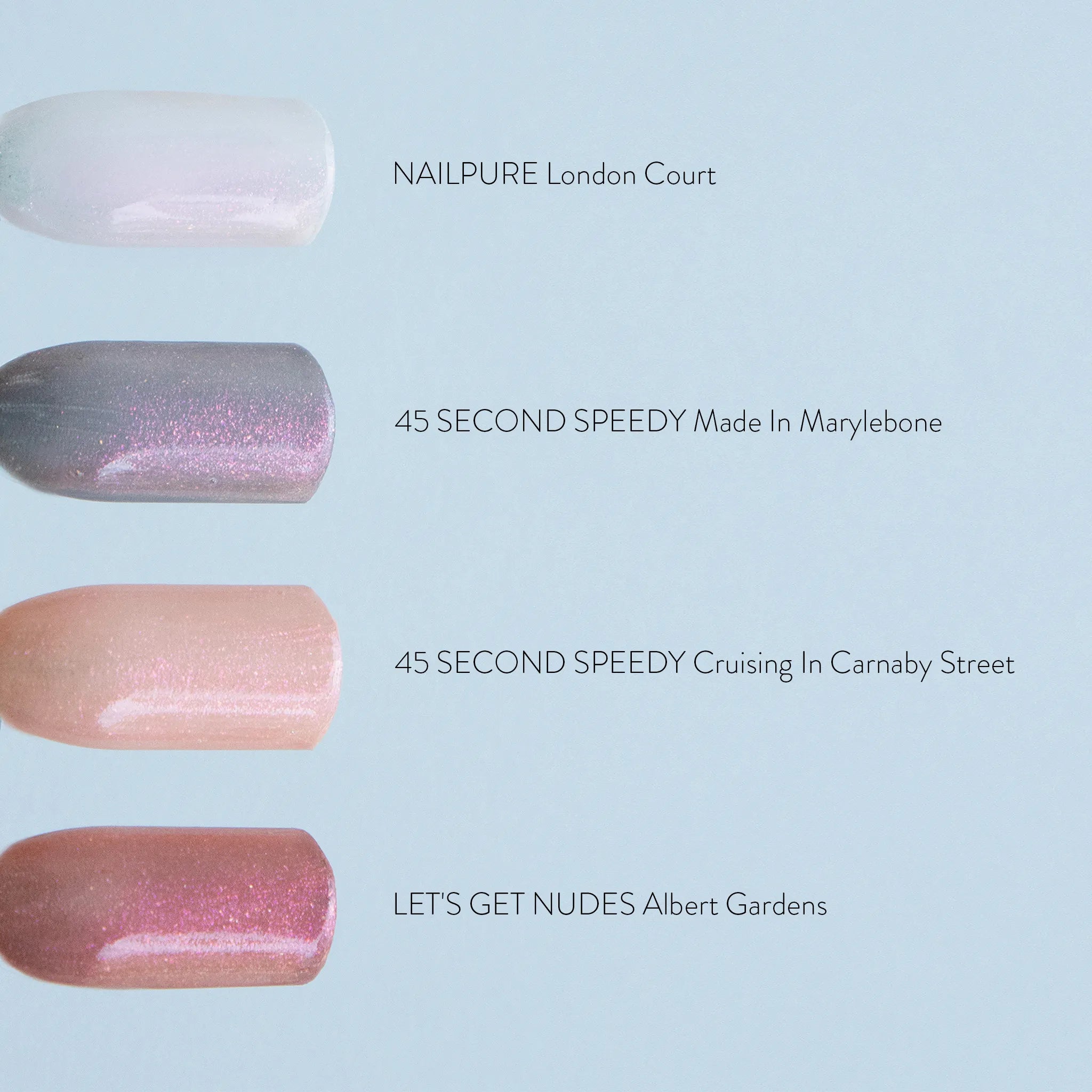 ゲット グレーズド シマリング トップコート | NAILS INC