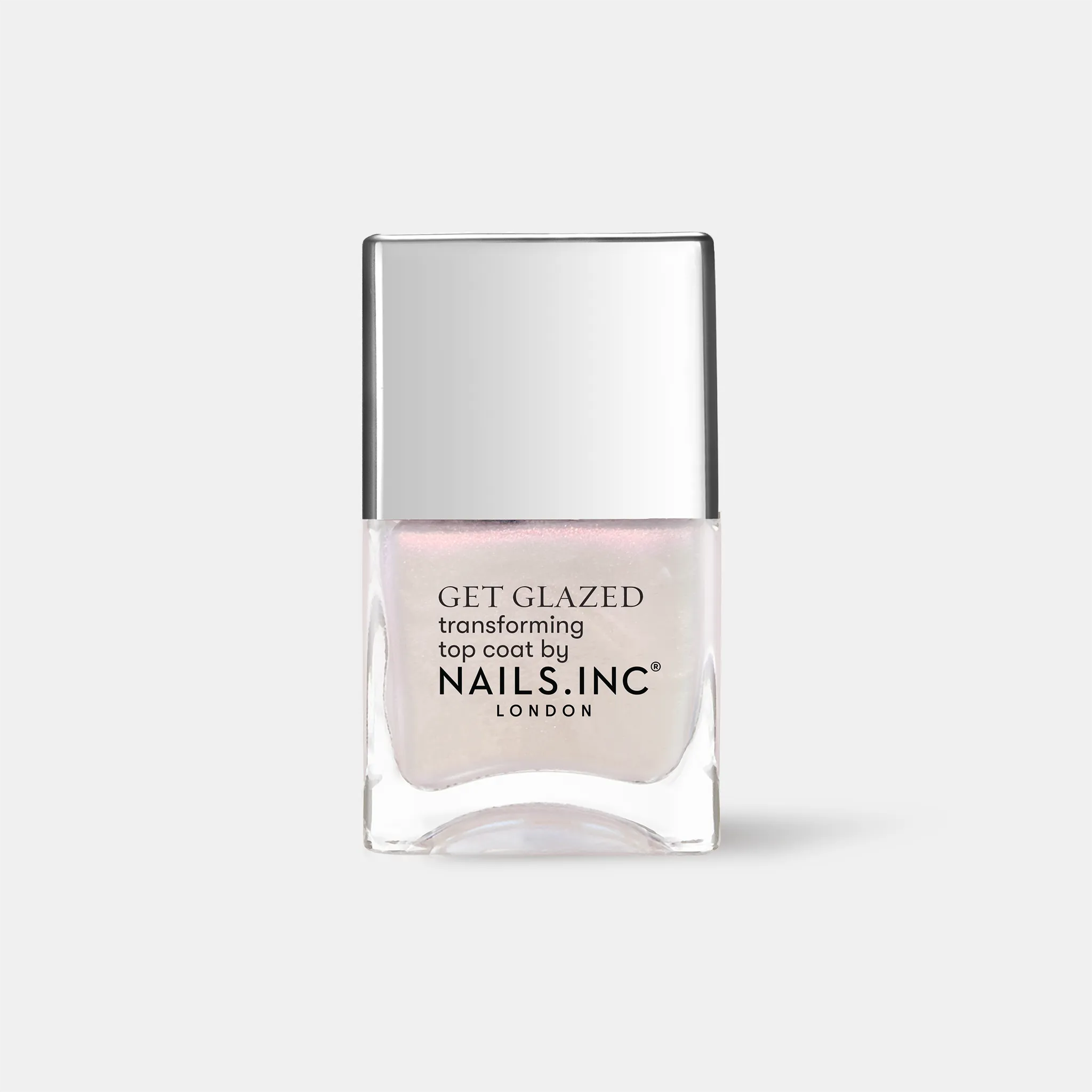 未使用未開封　Nails Inc カラー　ベース　トップコート　ネイルズインク ゲット グレーズド シマリング トップコート | NAILS INC